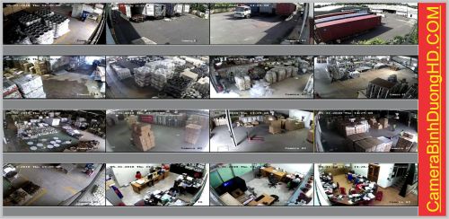 Lắp đặt camera quan sát tại nhà xưởng UPM 
