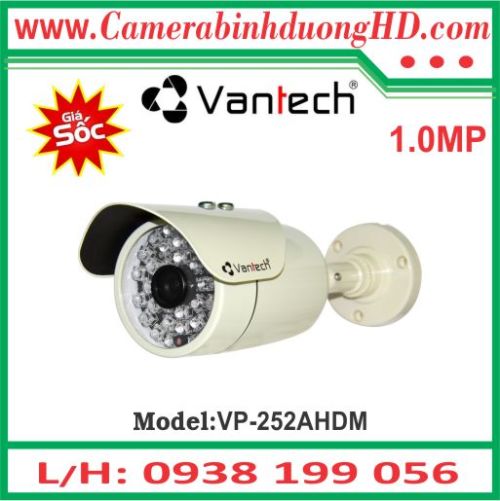 CAMERA VANTECH VP-252AHDM